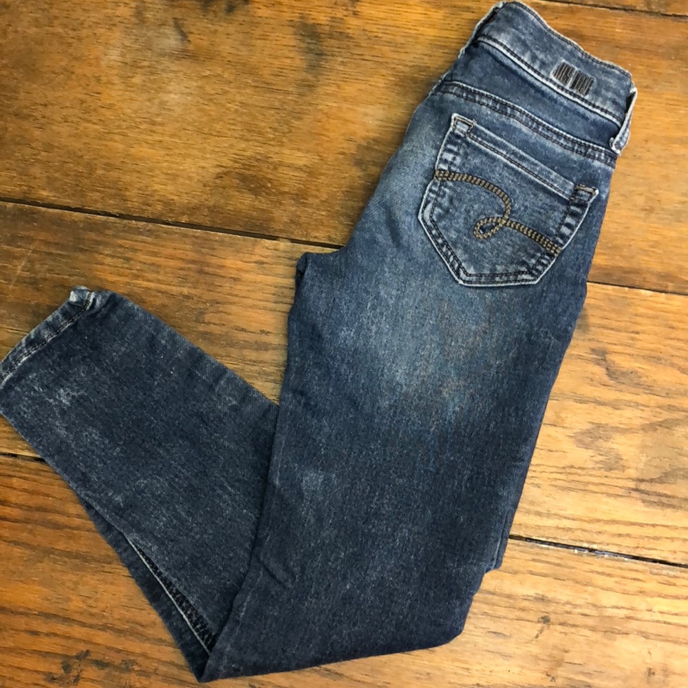 Girls Justice Mid Rise Jeggings Size 7